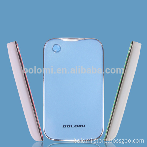 Colorful design usb mobile phone charger portable small 4000mah power bank